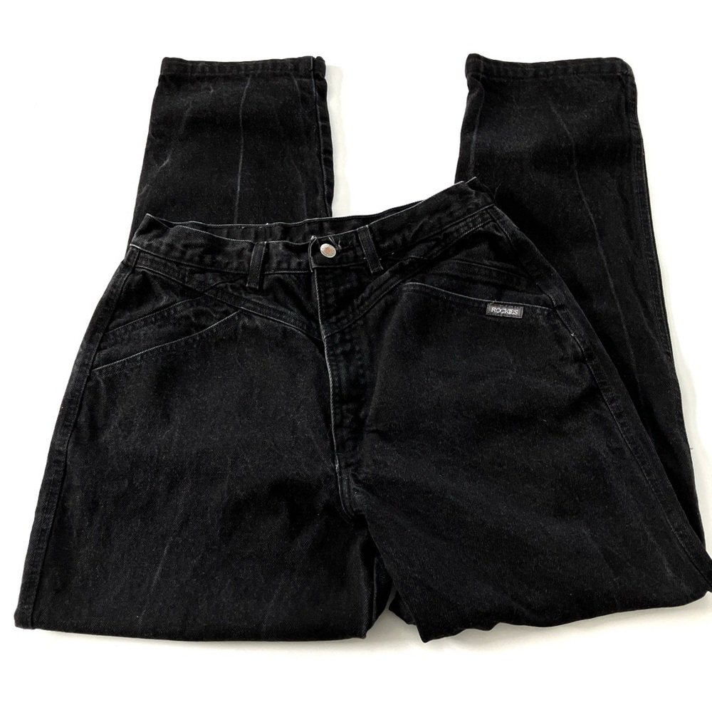 Rocky Mountain | Vintage Black Denim High Waist Jeans 33